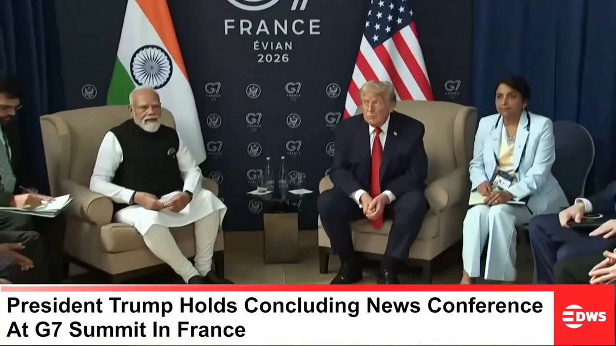 Trump-Modi Bilateral Meeting Steals Spotlight from G7 Summit Agenda