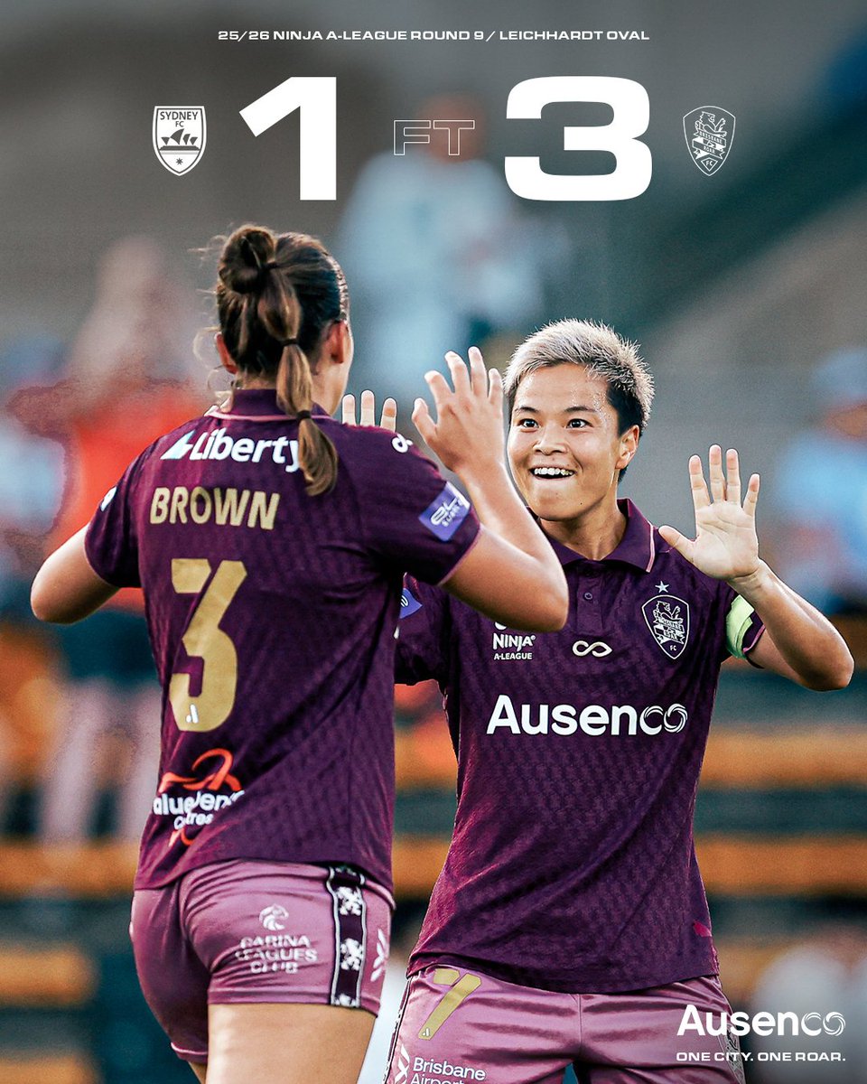 #SYDvBRI Explodes: Brisbane Roar Dominate Sydney FC in Thrilling ALW Clash at Leichhardt