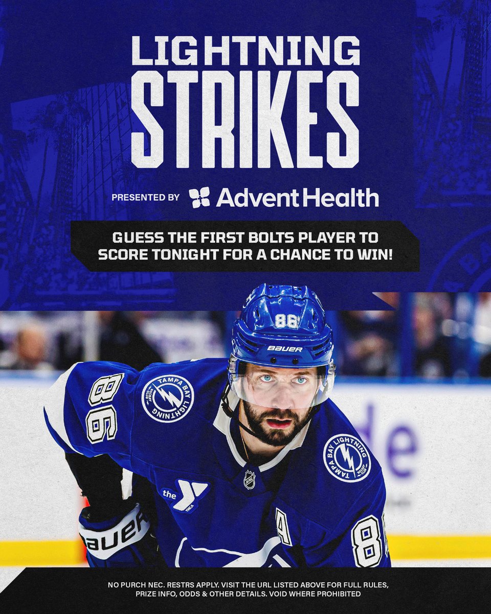 #LightningStrikes: Tampa Bay Lightning Fans Storm Social Media with First-Goal Predictions Ahead of Crucial Matchup