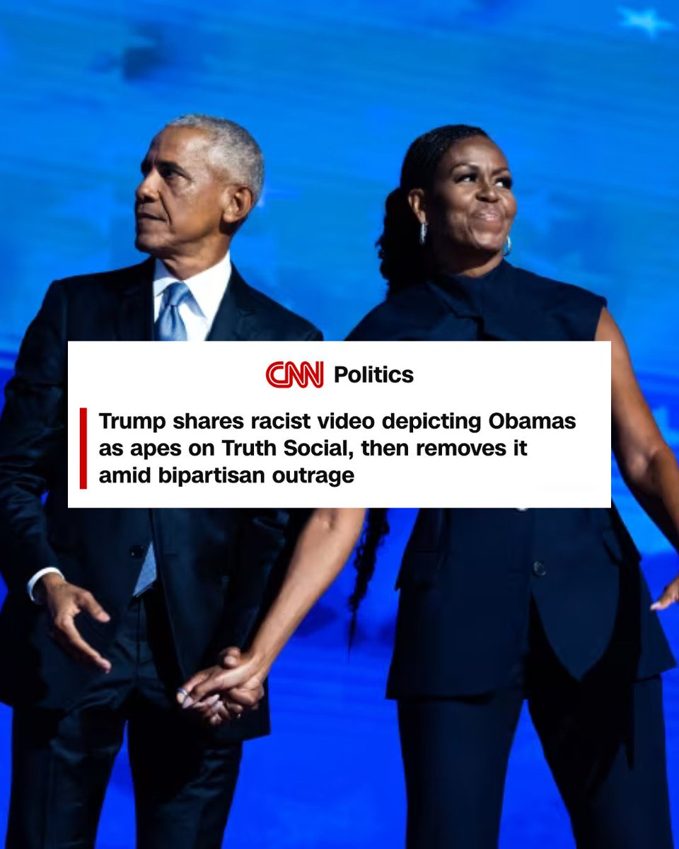 Trump Deletes Controversial Video Depicting Obamas as Apes: Social Media Erupts in Debate