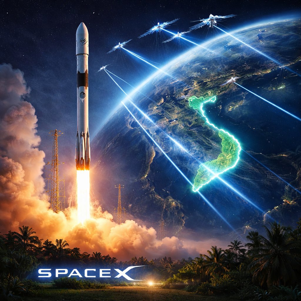 Vietnam Greenlights SpaceX Starlink: Satellite Internet Service Officially Approved for Fixed and Mobile Use