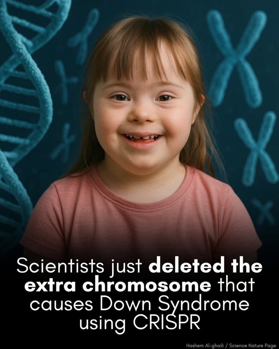Japanese Researchers Achieve Breakthrough: CRISPR Removes Extra Chromosome 21 in Down Syndrome Cells