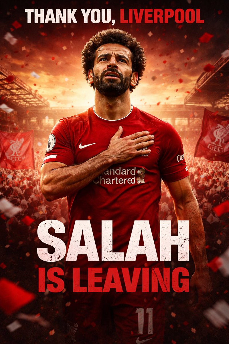 Mo Salah's Liverpool Exit Announcement Sparks Emotional Farewell Frenzy Across Social Media