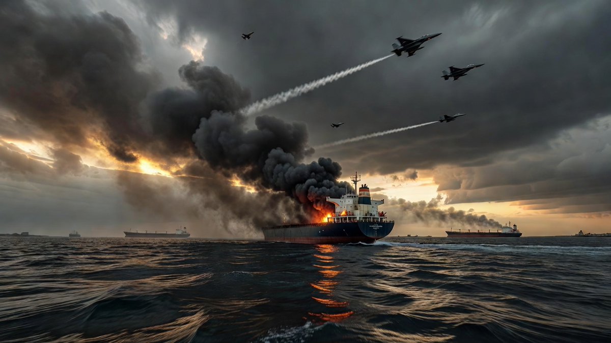 US-Iran Tensions Escalate After Drone Strike on Cargo Ship in Strait of Hormuz
