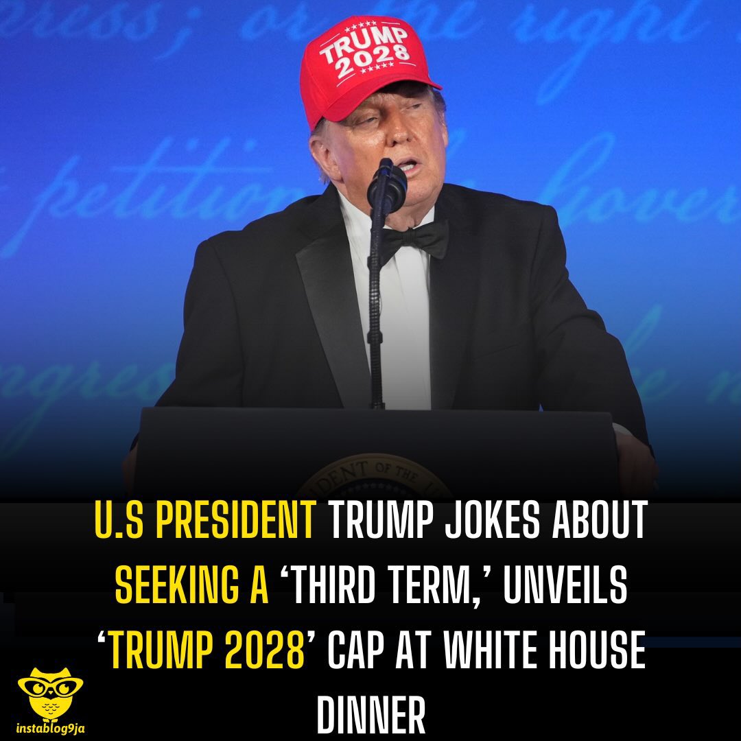 Trump Returns to White House Correspondents' Dinner With Third Term Joke and Press Jabs