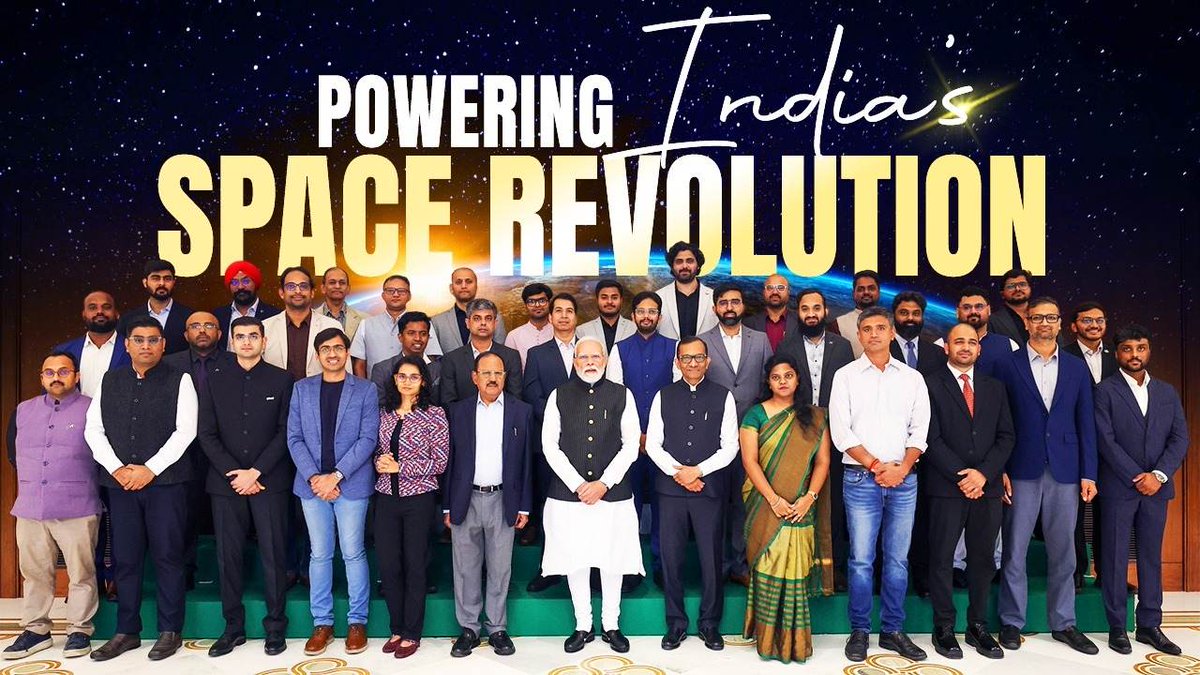 Modi Tells Space Founders India Should Draw the World’s Talent