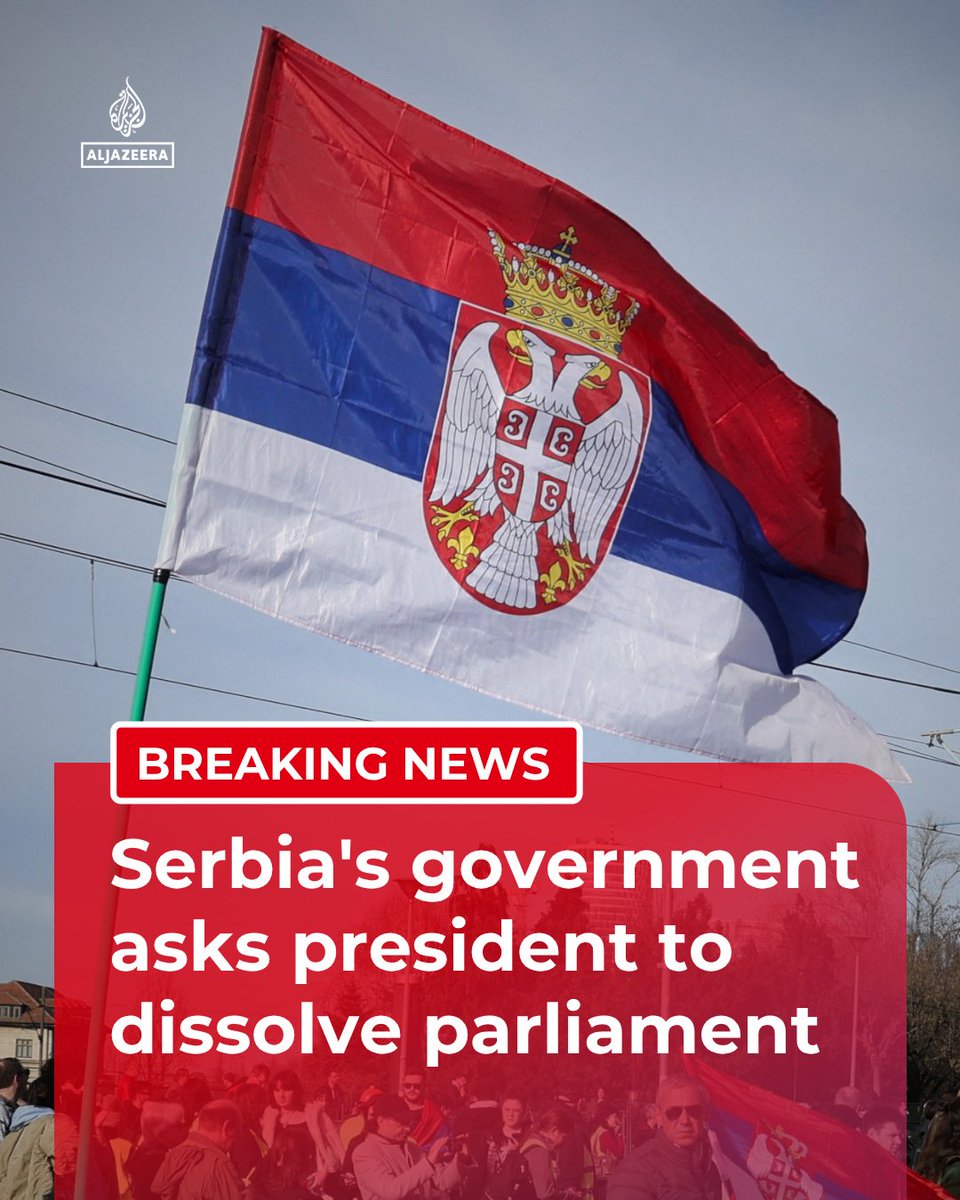 Serbia’s Government Asks President to Dissolve Parliament for an October Snap Vote