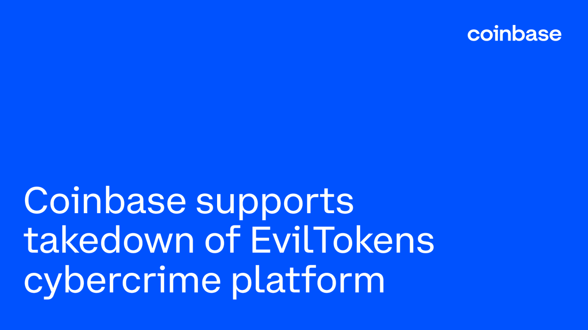 Coinbase and Microsoft Help Disrupt EvilTokens, an AI-Branded Phishing Service
