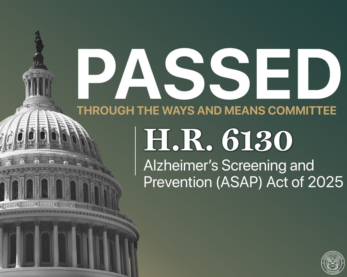 House Committee Unanimously Advances Medicare Coverage for Alzheimer’s Blood Tests